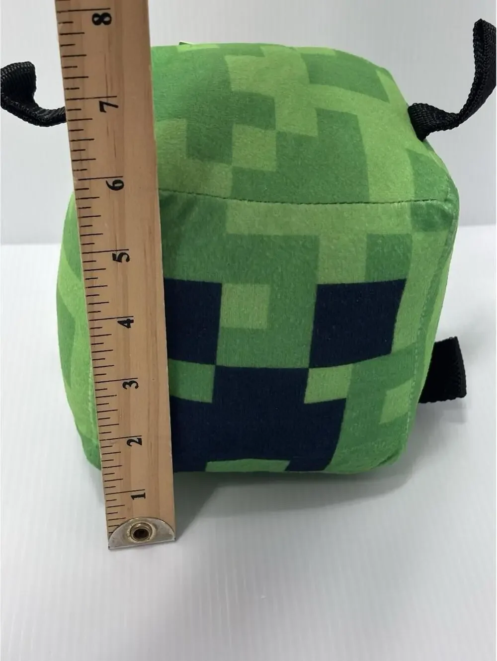 Minecraft Creeper Chewy Block Plush Square Stuffed Dog Toy Mojang NWT
